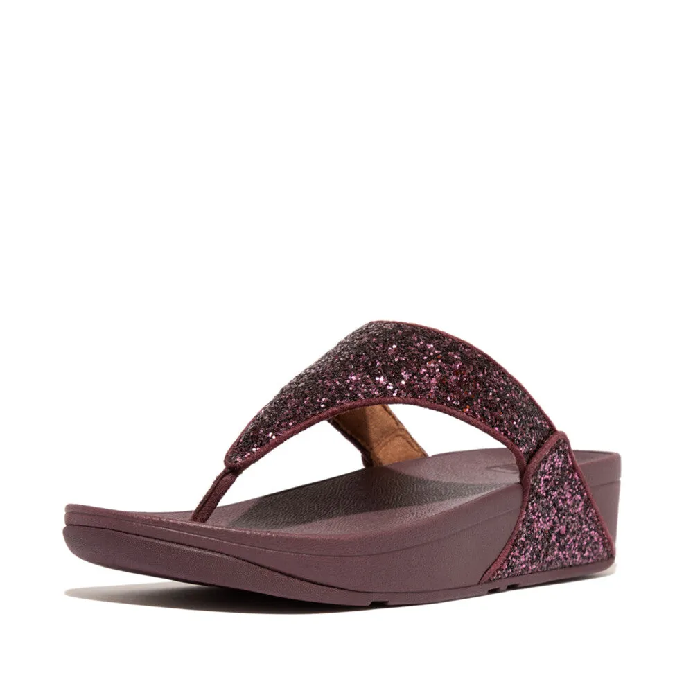 รองเท้าแตะแบบหูหนีบ ผู้หญิง รุ่น LULU GLITTER TOE-POST SANDALS