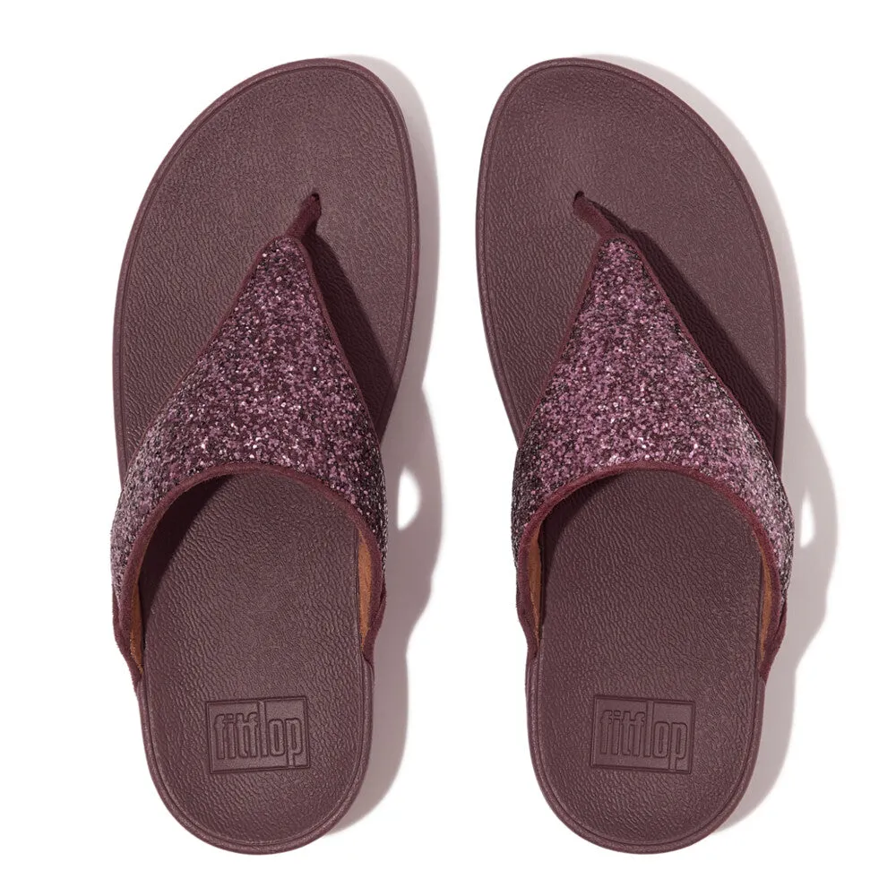 รองเท้าแตะแบบหูหนีบ ผู้หญิง รุ่น LULU GLITTER TOE-POST SANDALS