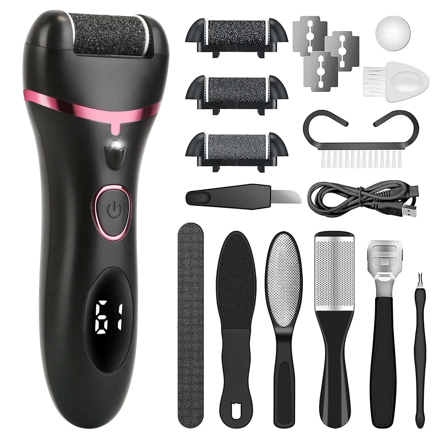 18-in-1 Electric Foot Callus Remover Tool