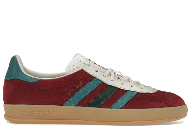 Adidas Gazelle Indoor Collegiate Burgundy Arctic Fusion