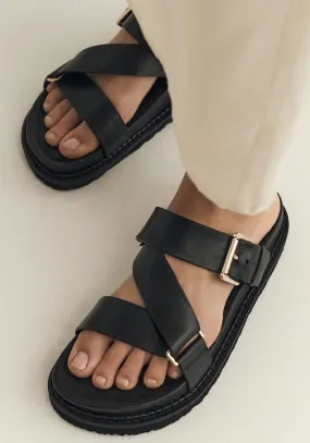 Aki Slides - Black