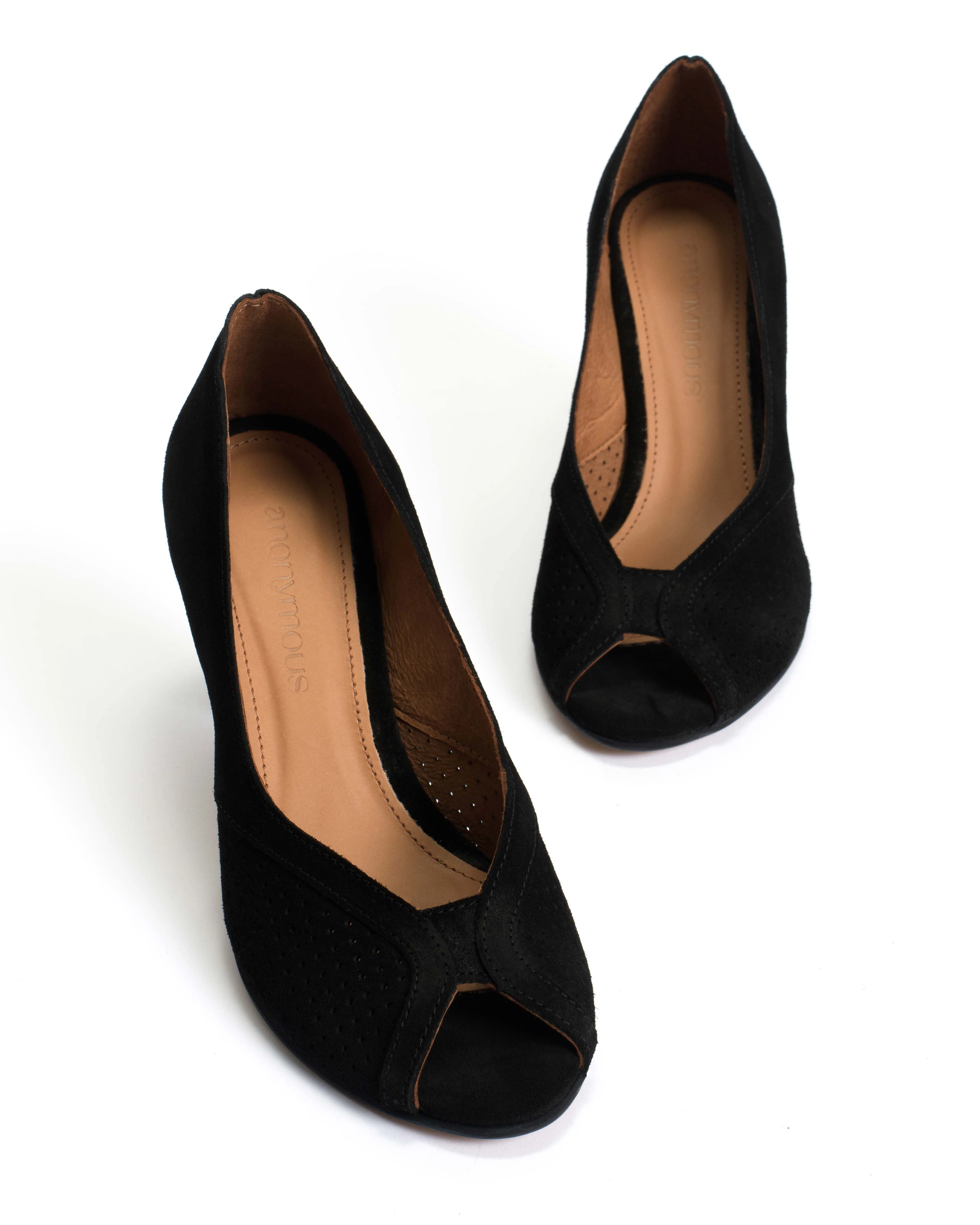 Alania Calf suede Black