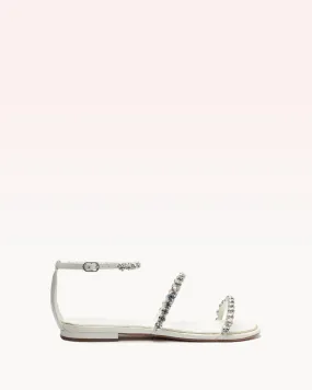 Alexa Crystals Flat Bridal White