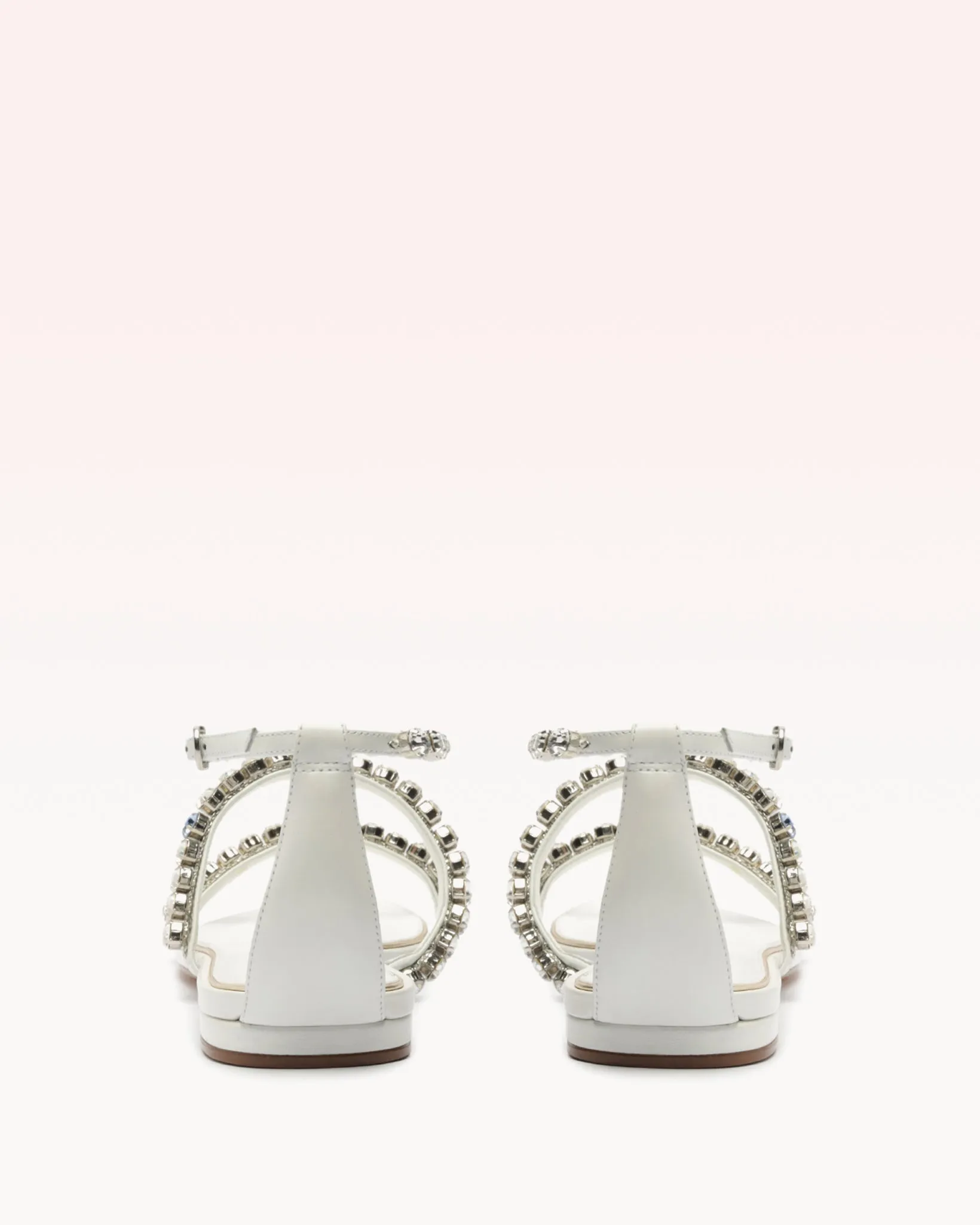 Alexa Crystals Flat Bridal White