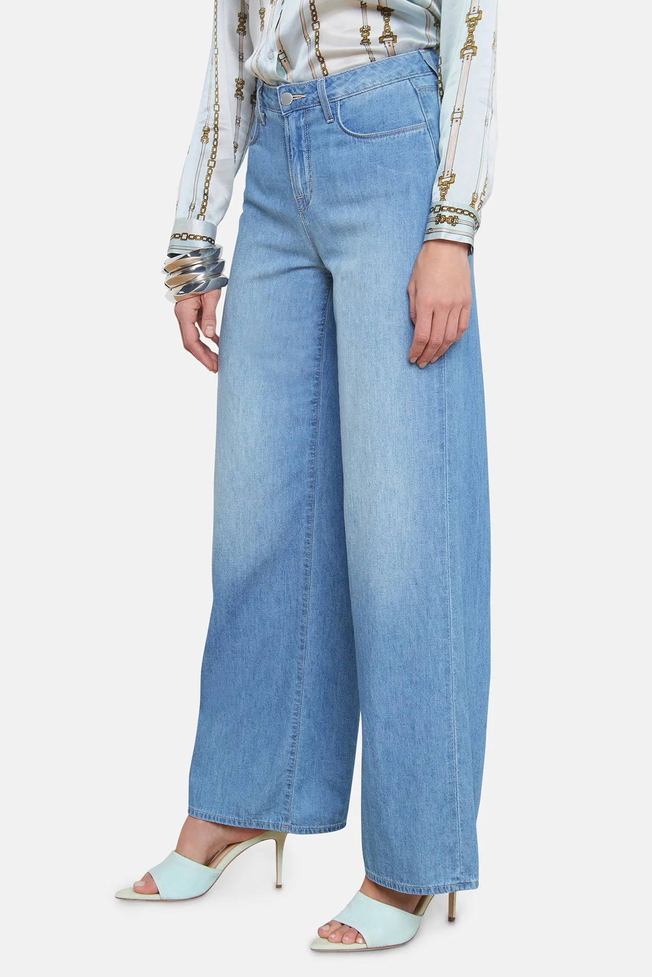 Alicent Wide-Leg Jean Havana