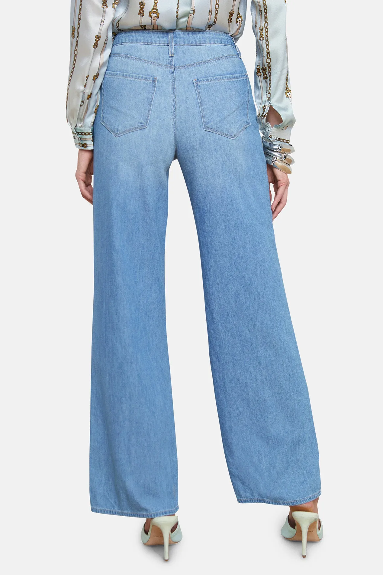 Alicent Wide-Leg Jean Havana