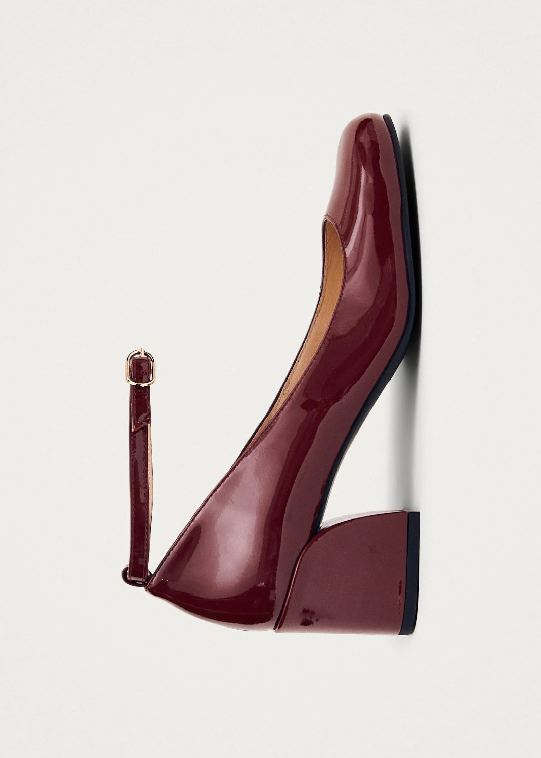 Antoine Onix Elegant Burgundy Leather High-Heeled Pumps