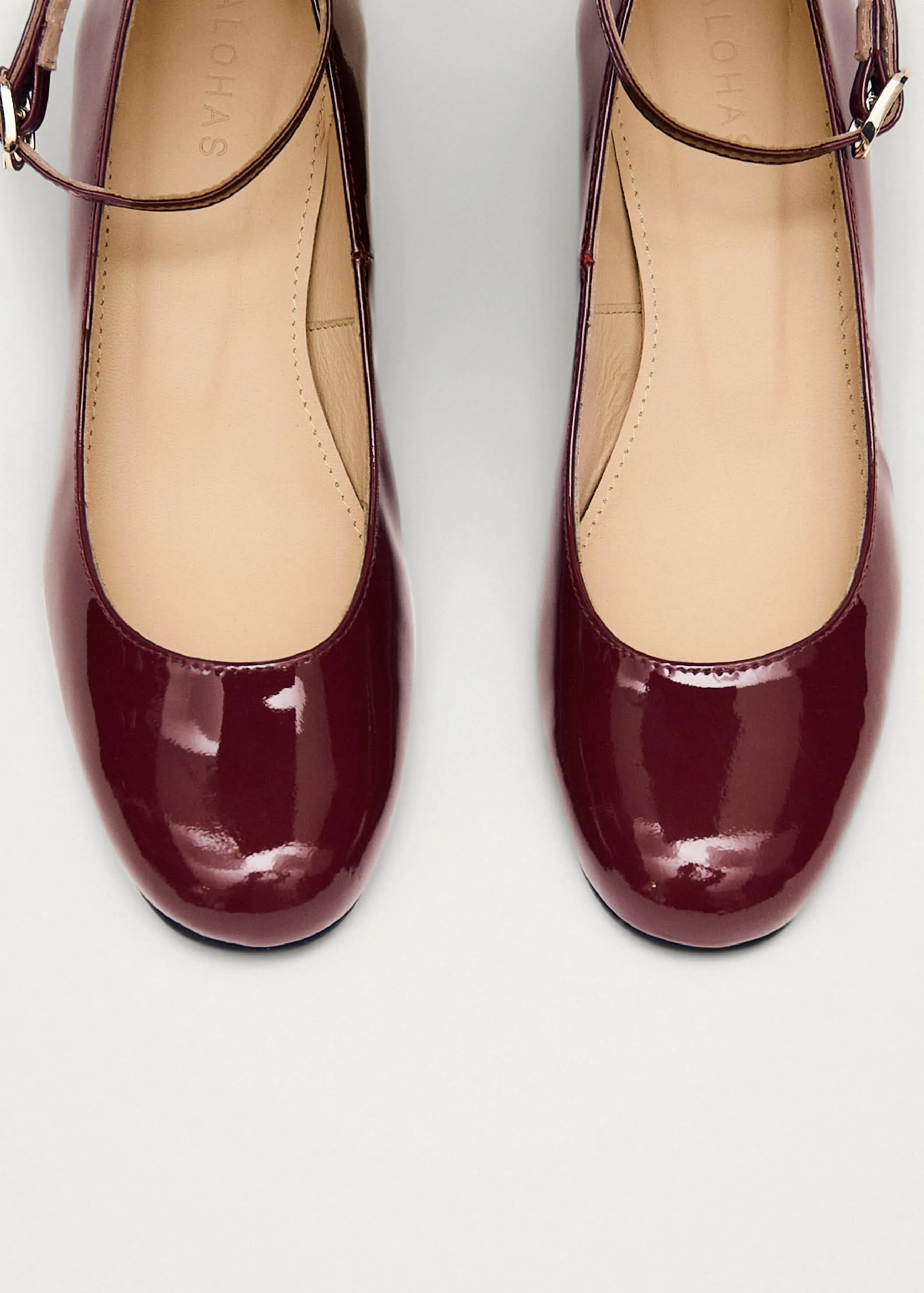 Antoine Onix Elegant Burgundy Leather High-Heeled Pumps