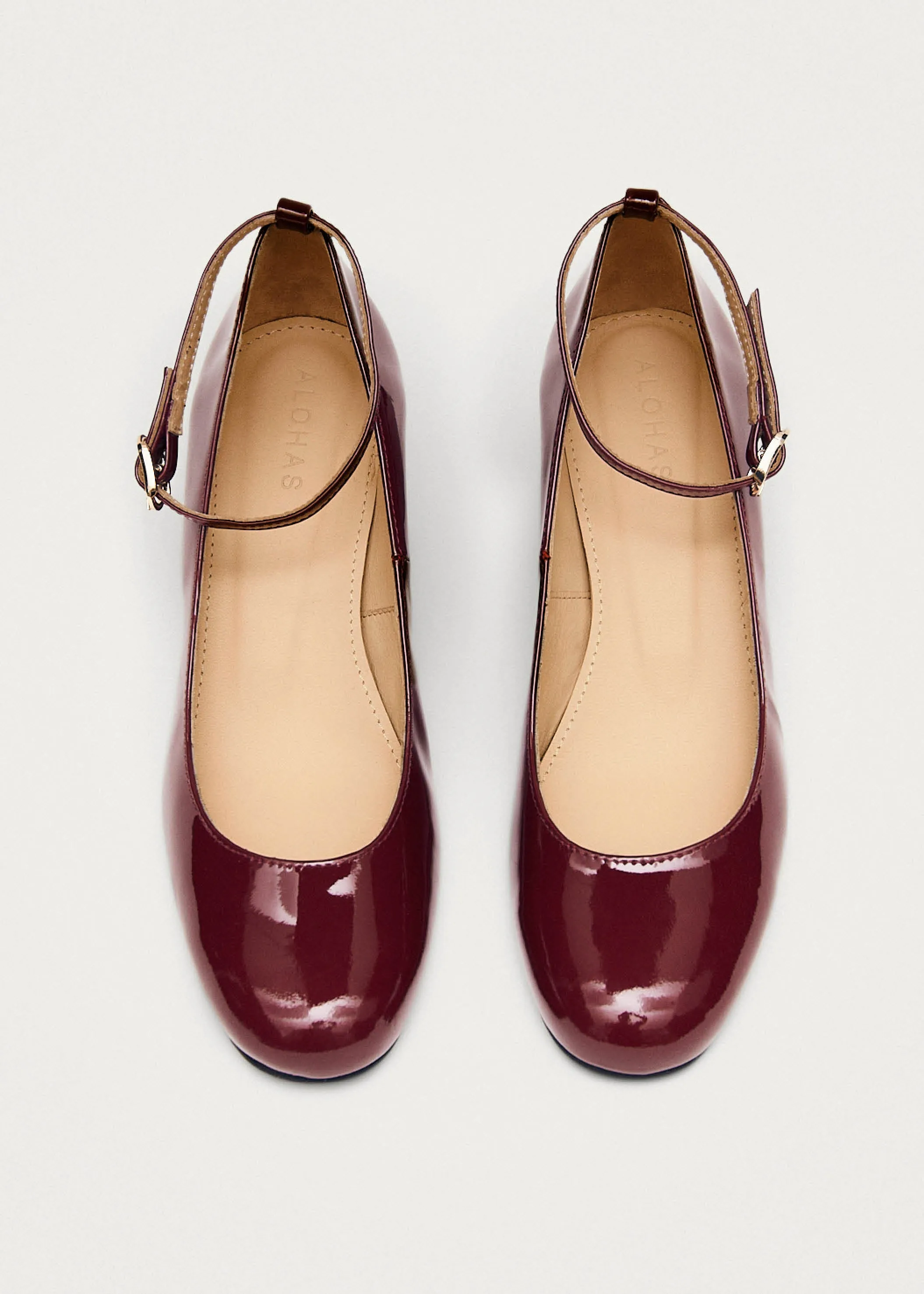 Antoine Onix Elegant Burgundy Leather High-Heeled Pumps