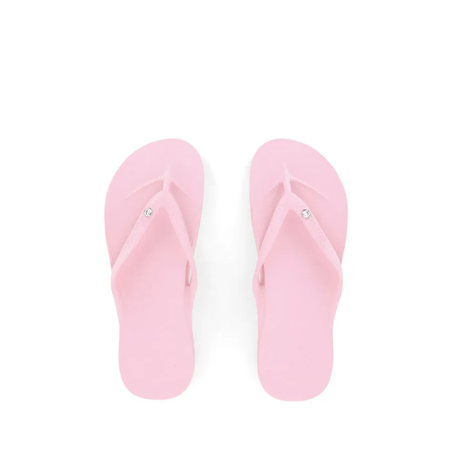 ARCH SUPPORT THONGS - PINK CRYSTAL