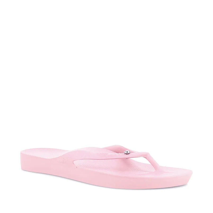 ARCH SUPPORT THONGS - PINK CRYSTAL