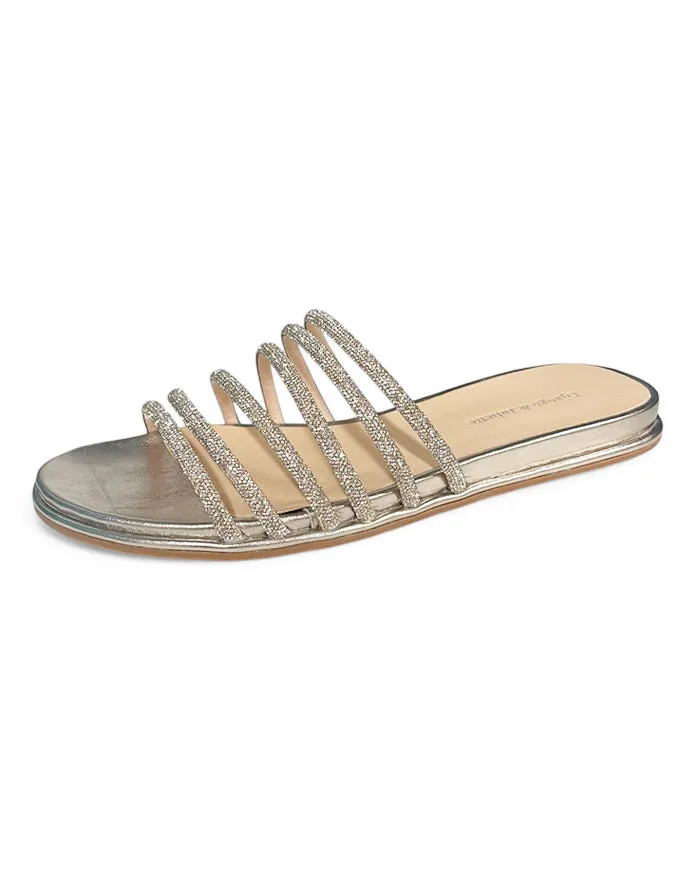 Battar Sandals Platino Jewel