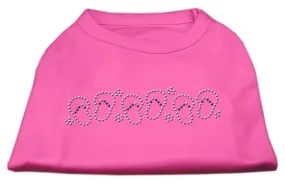 Beach Sandals Rhinestone Shirt Bright Pink M (12)