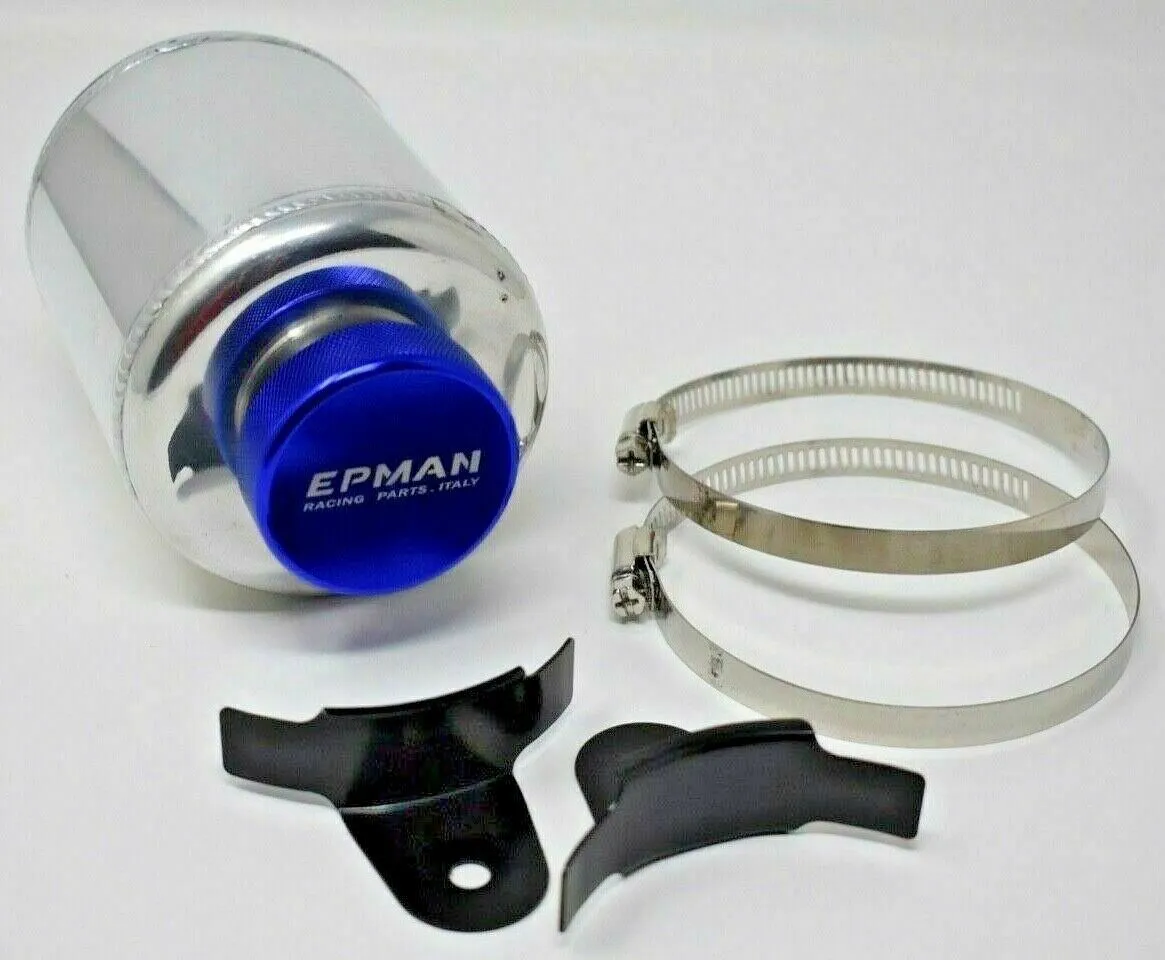 Billet Aluminum Power Steering Tank Reservoir & Cap Universal 2Day Delivery