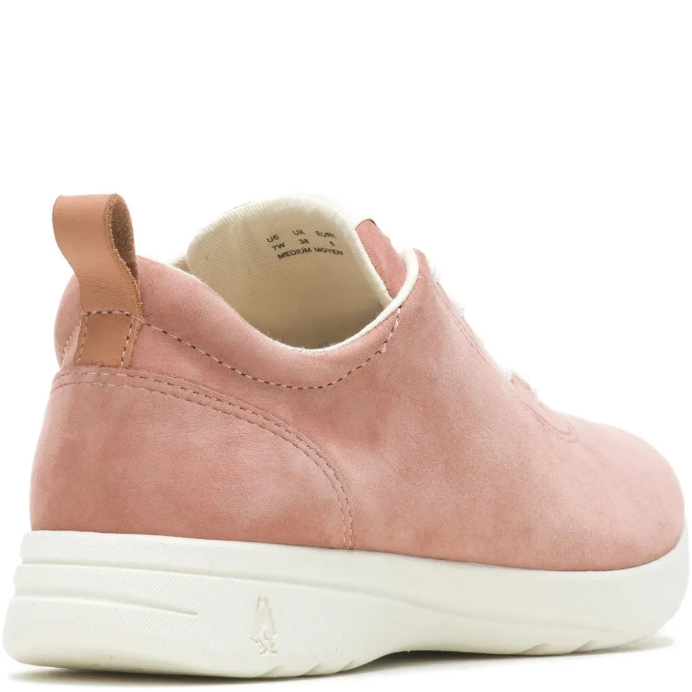 Blush Good Leather Lace-Up Trainers