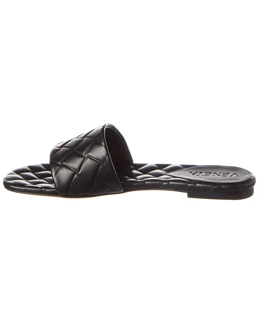 Bottega Veneta Amy Intreccio Leather Sandal