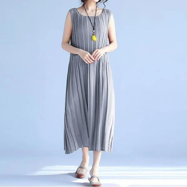 Bright Destiny Pleated Midi Dress