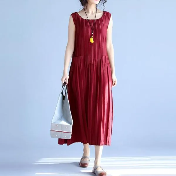 Bright Destiny Pleated Midi Dress