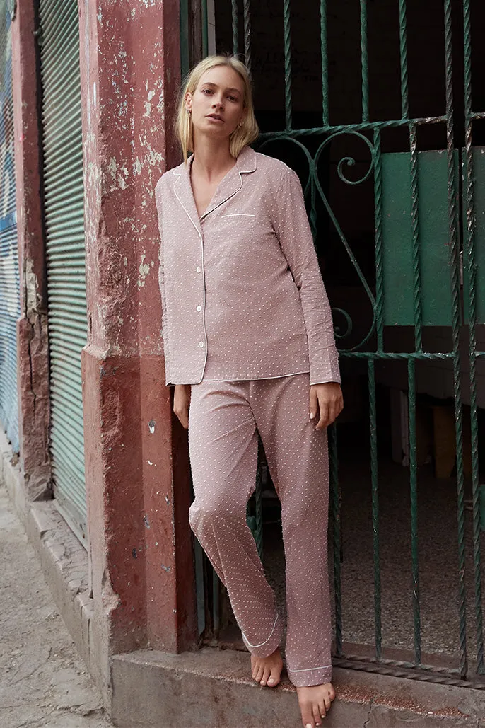 CARINE COTTON PYJAMA SET