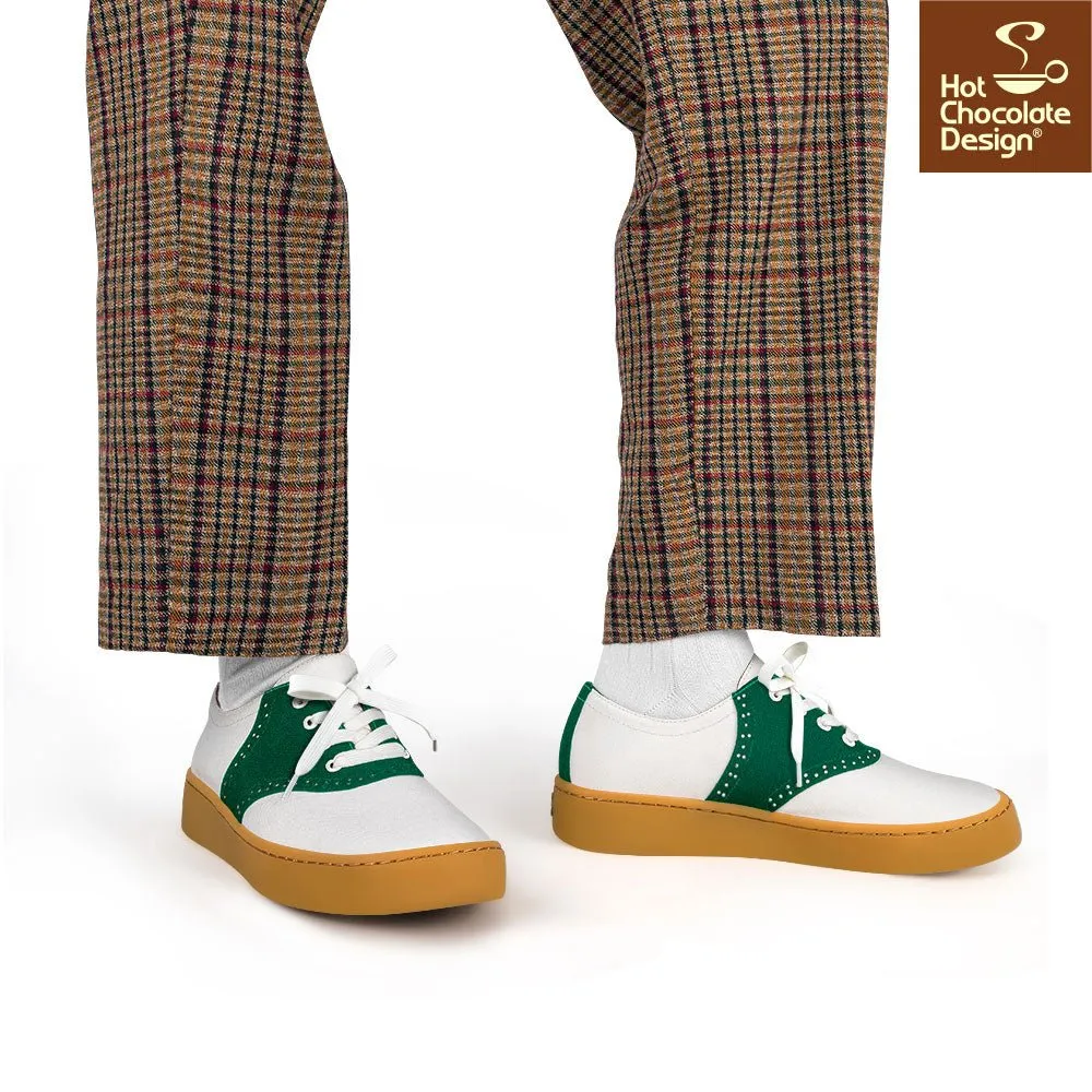 Chocolaticas® SADDLE GREEN Sneakers