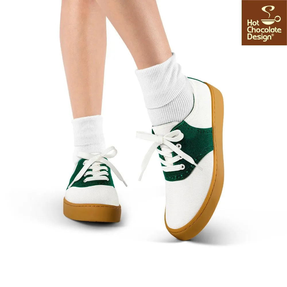 Chocolaticas® SADDLE GREEN Sneakers