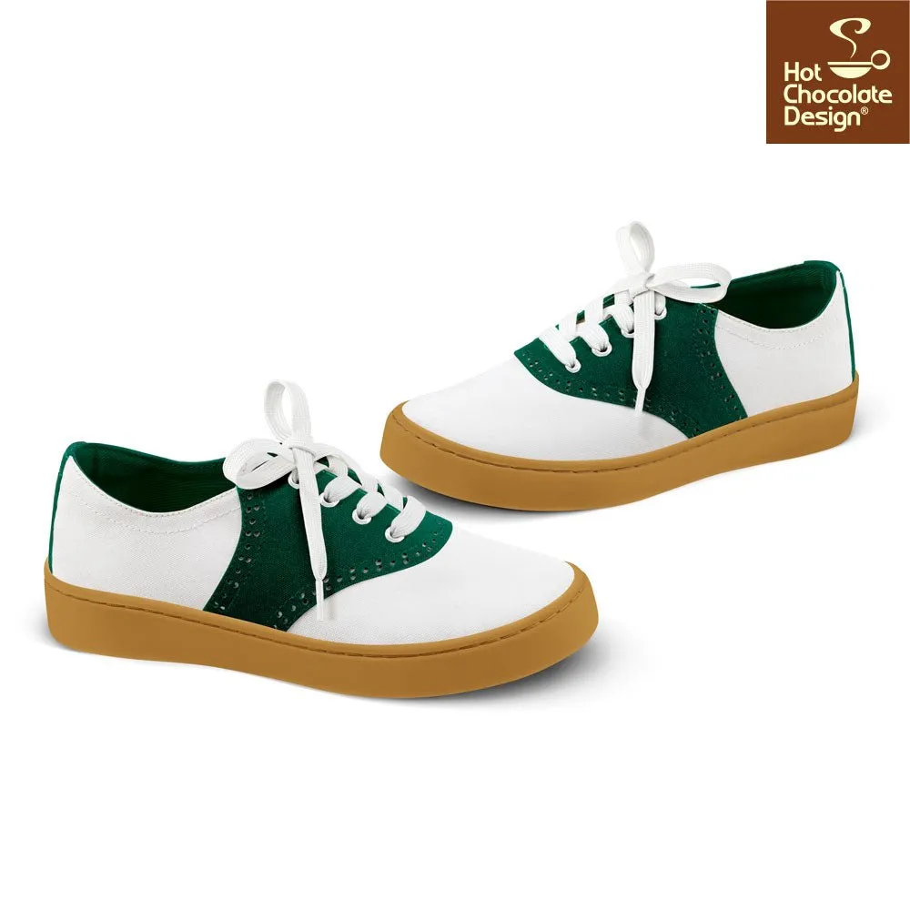 Chocolaticas® SADDLE GREEN Sneakers