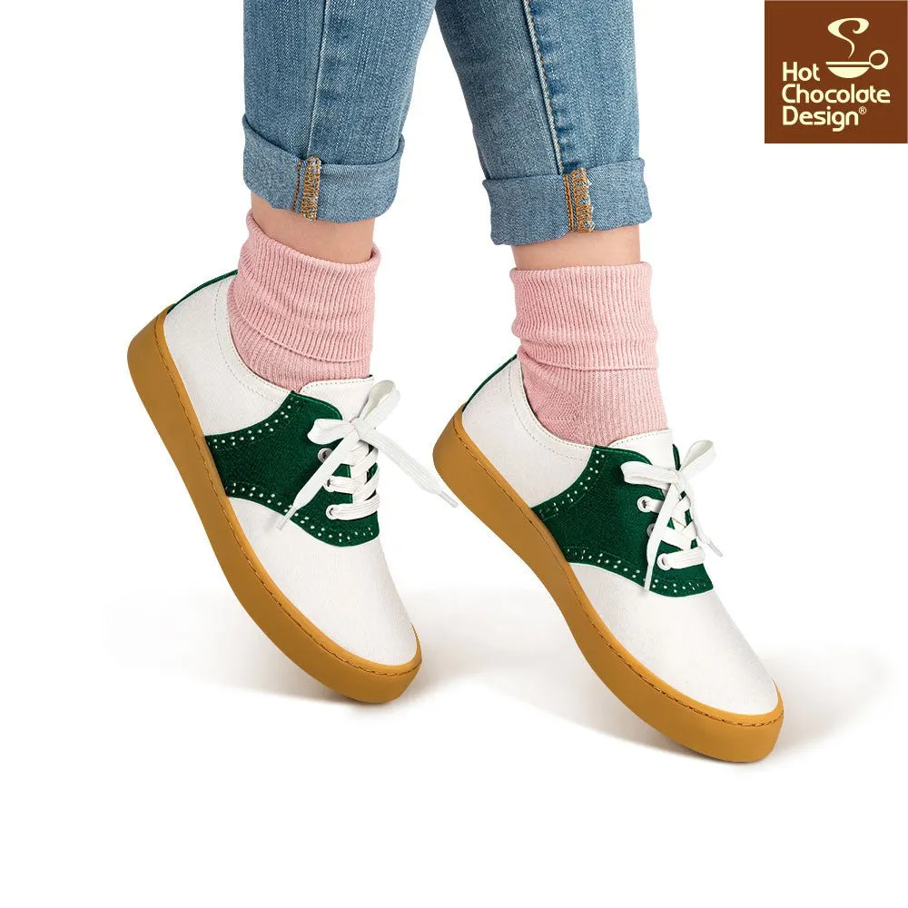 Chocolaticas® SADDLE GREEN Sneakers