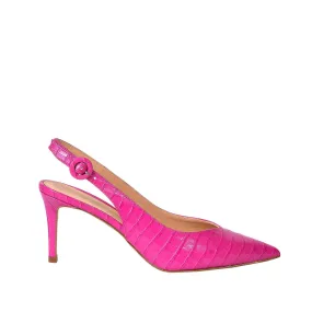 Cocco Fuchsia Sling Back Pumps