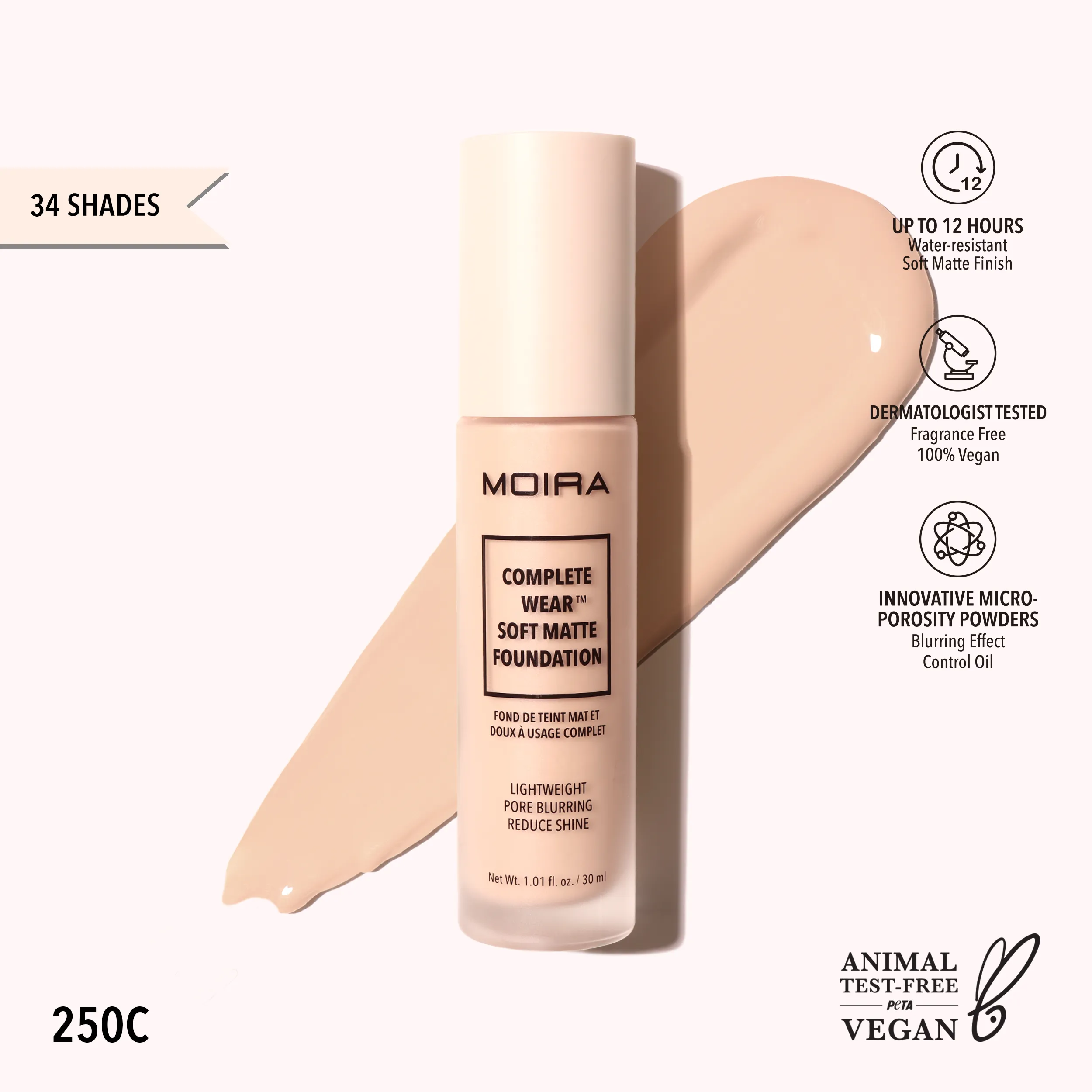 Complete Wear™ Soft Matte Foundation (250C)