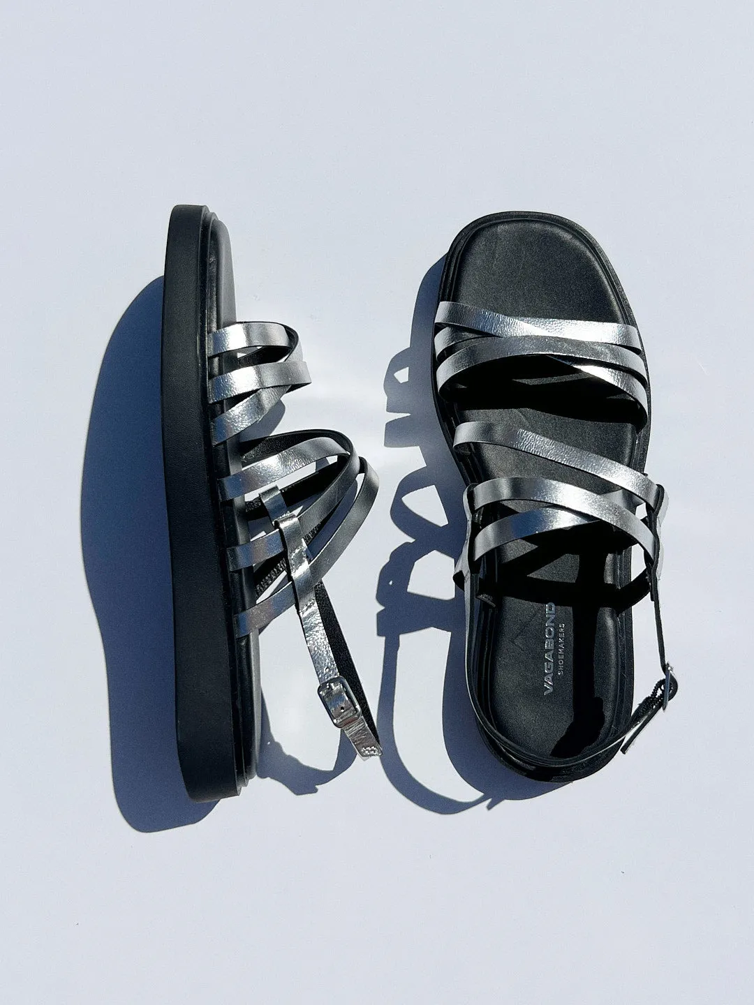 Connie Strappy Sandal - Silver