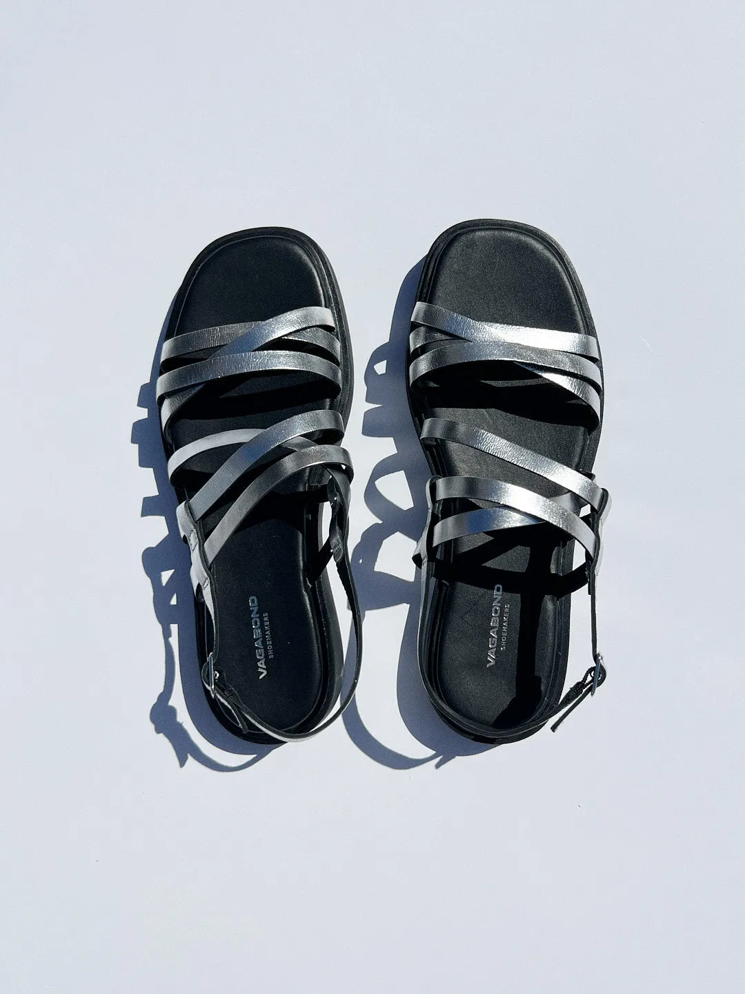 Connie Strappy Sandal - Silver