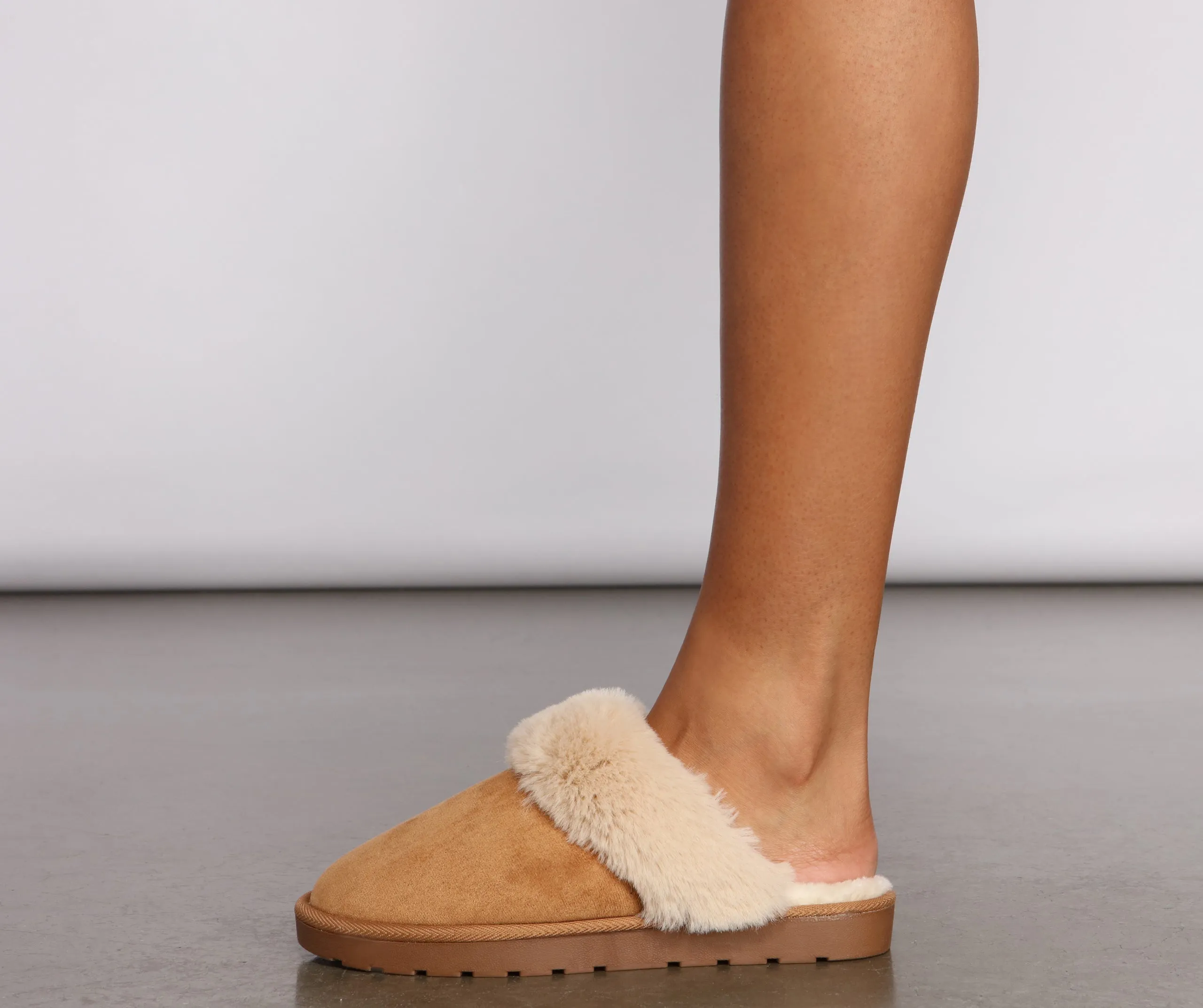 Cozy and Fuzzy Faux Fur Slippers