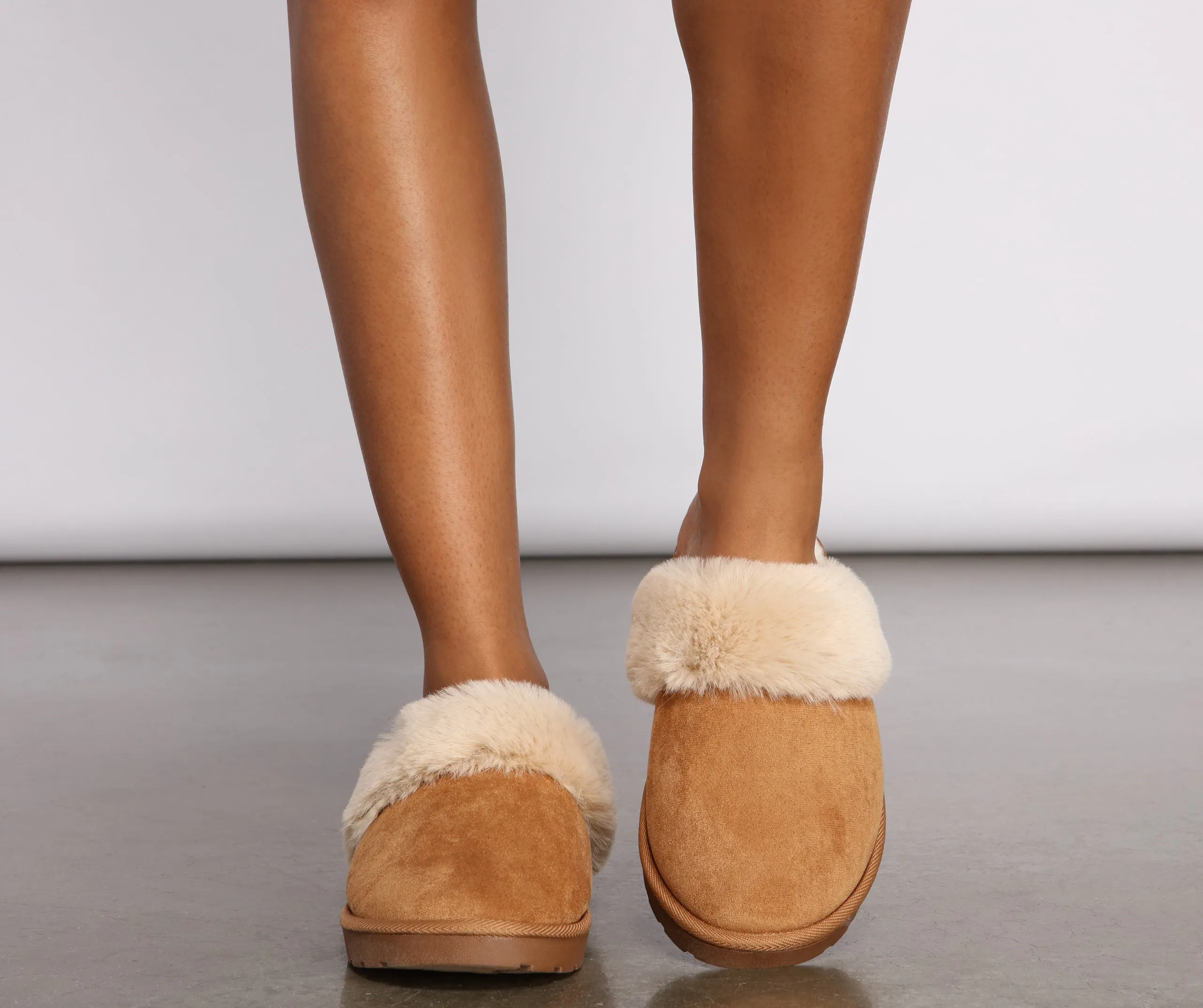 Cozy and Fuzzy Faux Fur Slippers