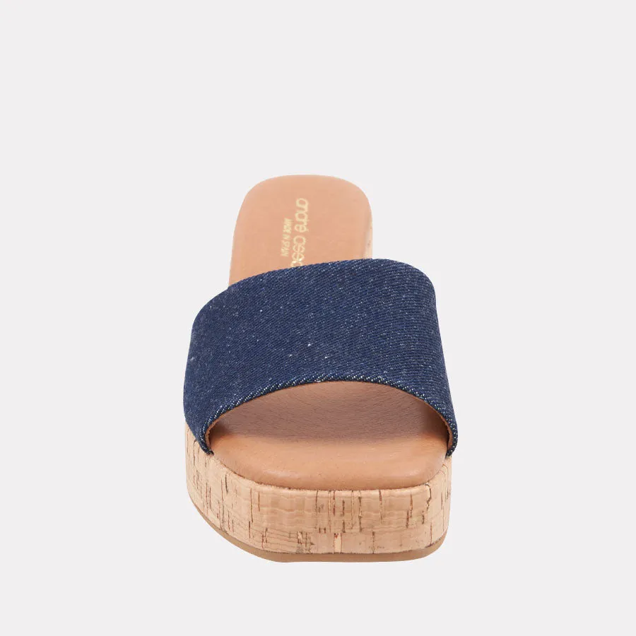 Cypress Denim Heel