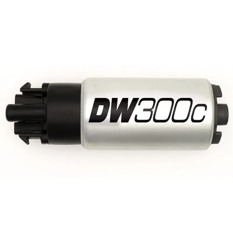 DeatschWerks 340lph DW300C Compact Fuel Pump w/ Mounting Clips