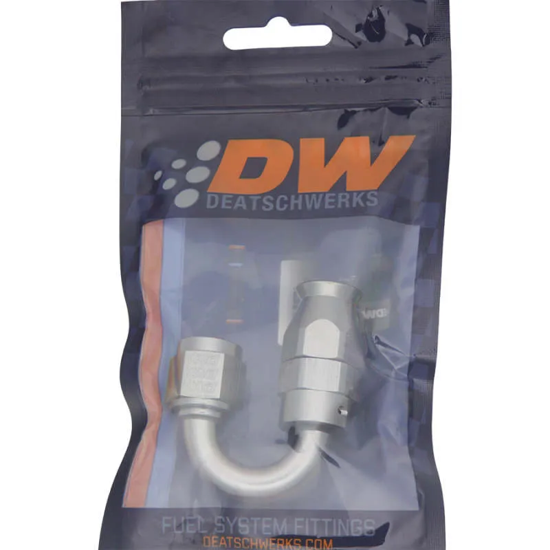 DeatschWerks #6 180 Degree Hose End PTFE Series