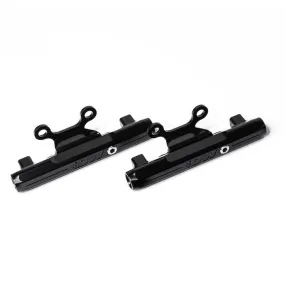 DeatschWerks Fuel Rail - Aluminum - Black - Subaru EJ-Series