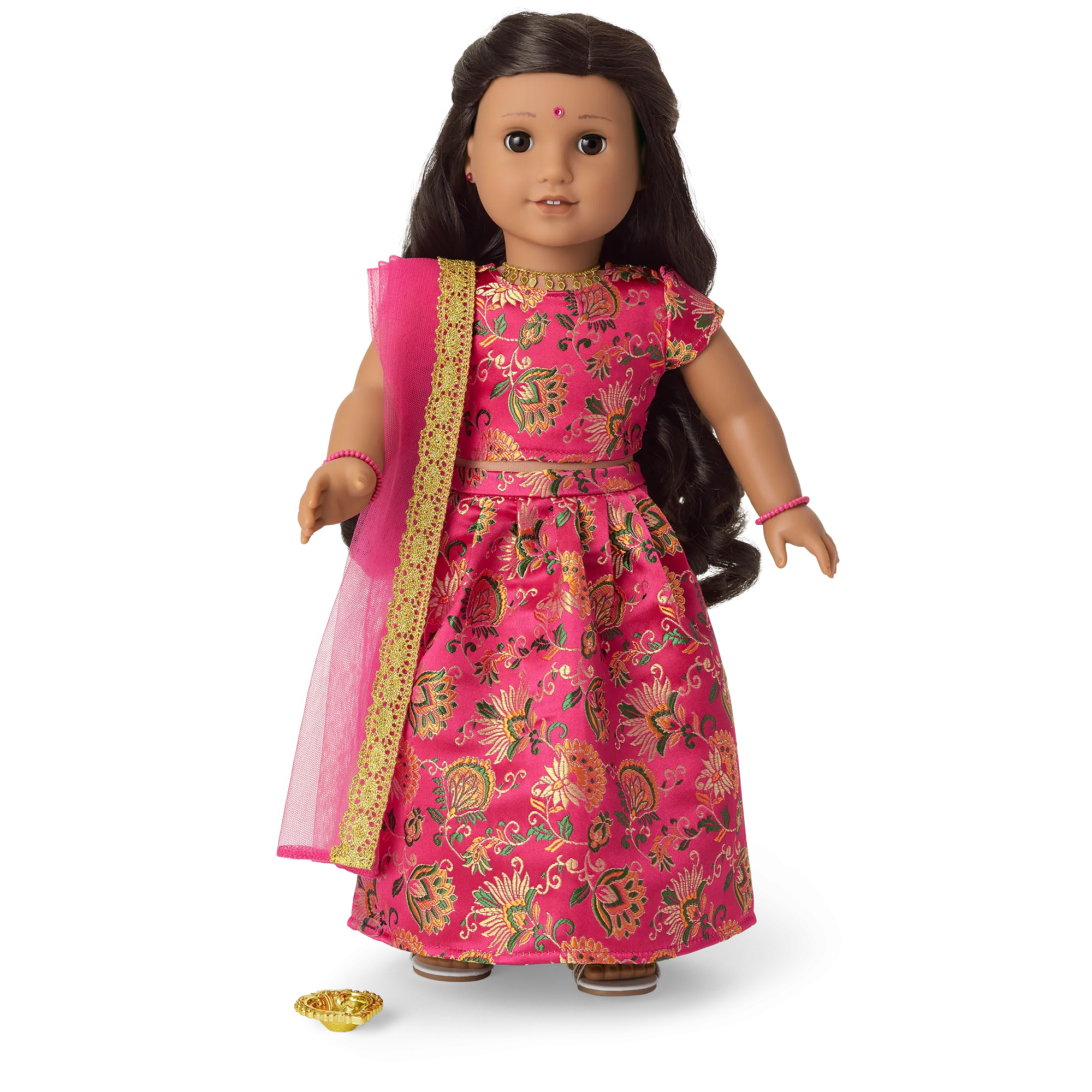 Diwali Celebration Outfit for 18-inch Dolls