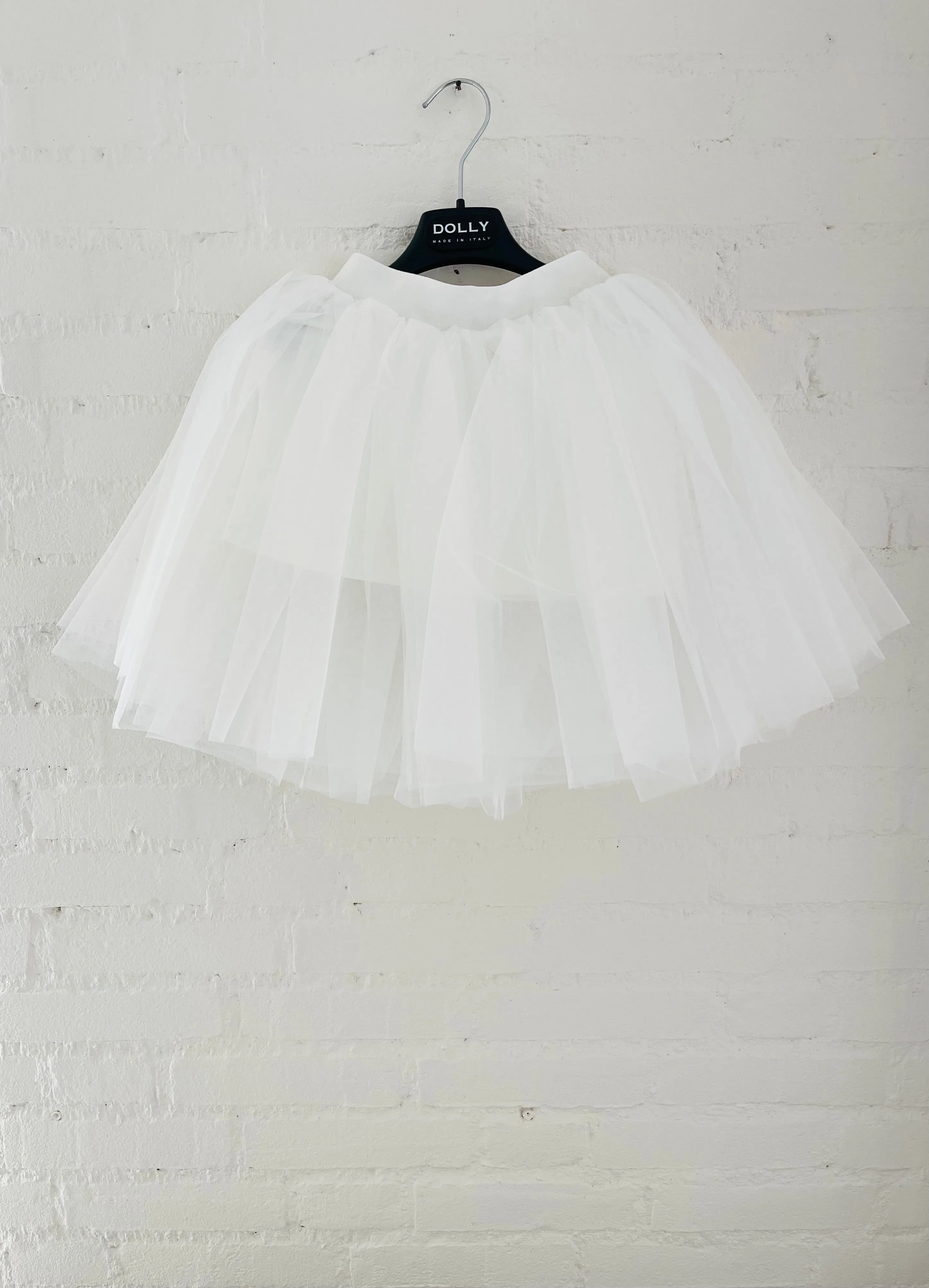 DOLLY CLASSIC TUTU WITH VELVET WAIST white