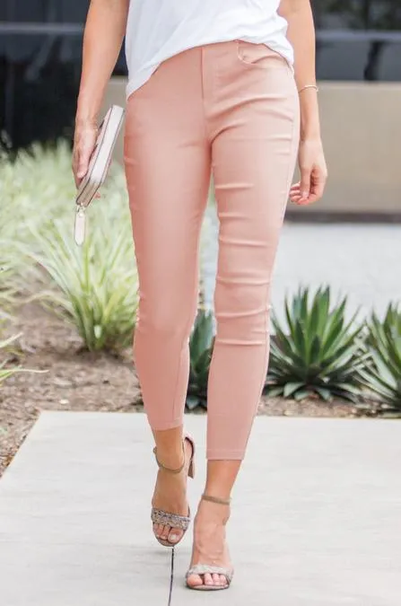 Elastic Stretch Jeggings (Plus)