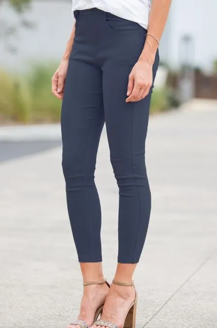 Elastic Stretch Jeggings (Plus)