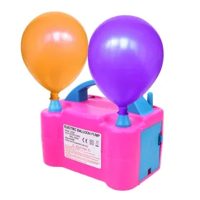 Electric Balloon Inflator Pump EU Plug High Voltage Double Hole Portable Inflatable Air Compressor Blower Balloon Pumps