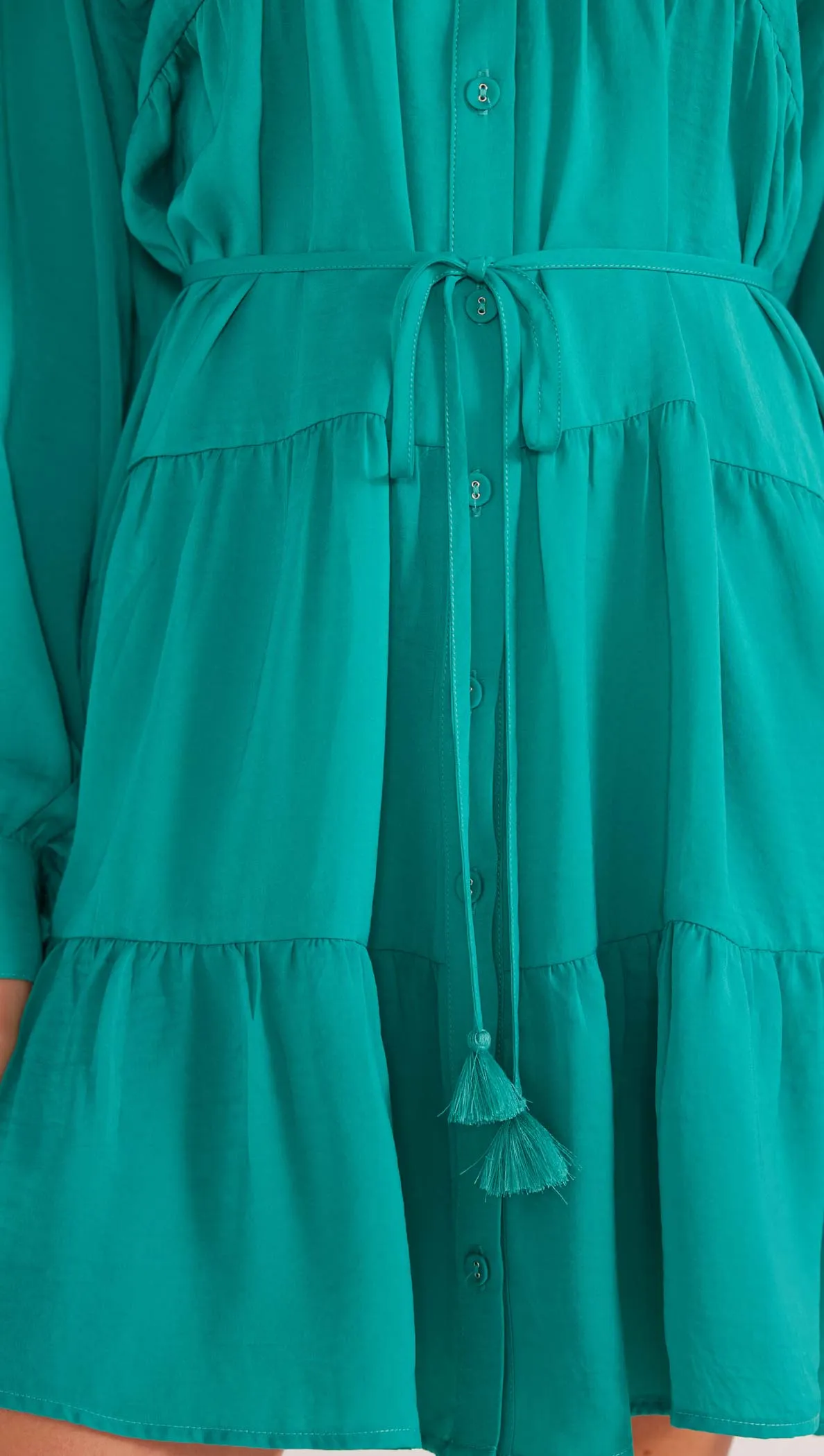 Emma Tiered Shirt Dress