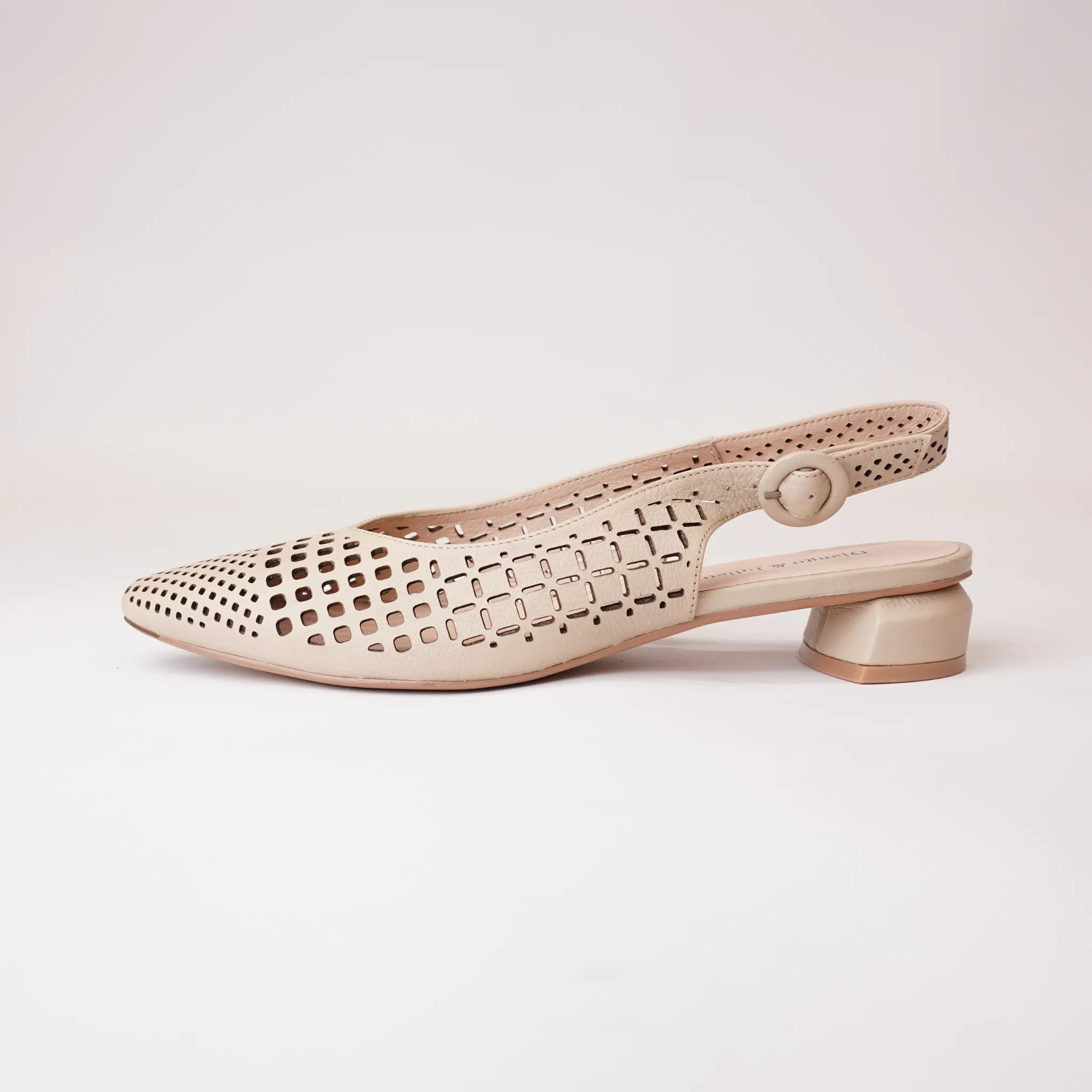 Fabbi Cafe Leather Flats