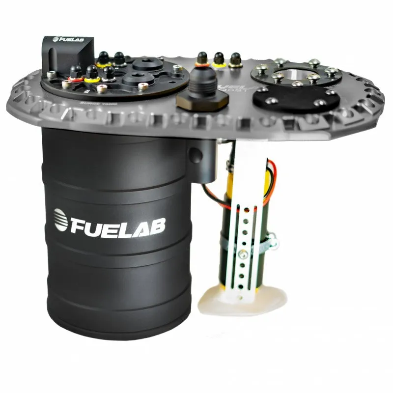 FUELAB 62711-2 Fuel System QSST Titanium with Lift Pump FUELAB 49442, Surge Tank Pump Single FUELAB 49614 with Controller