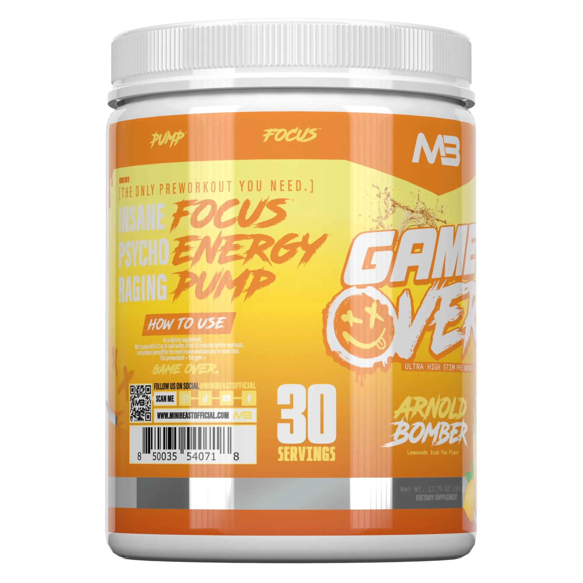 Intense Focus Pre-Workout Booster