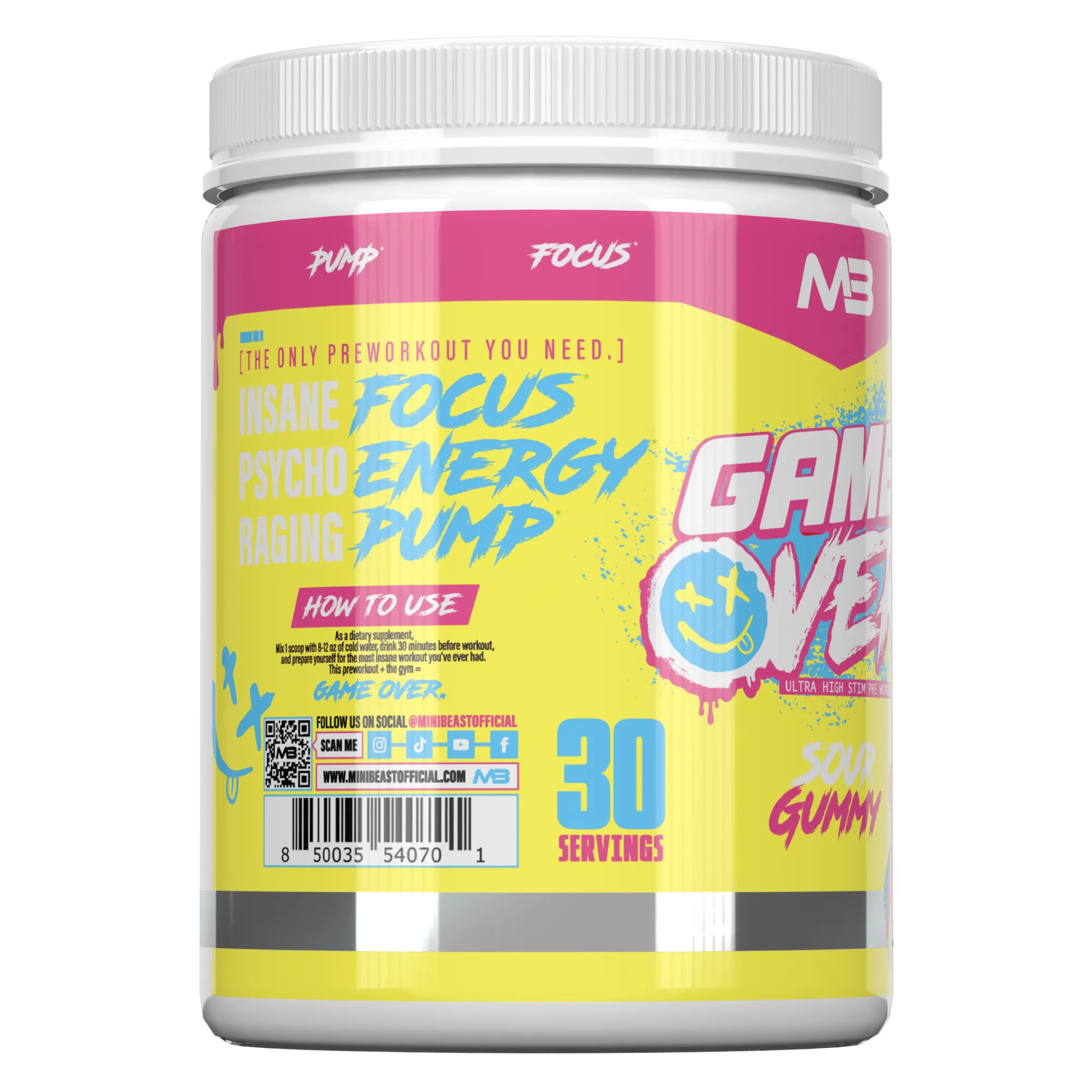 Intense Focus Pre-Workout Booster