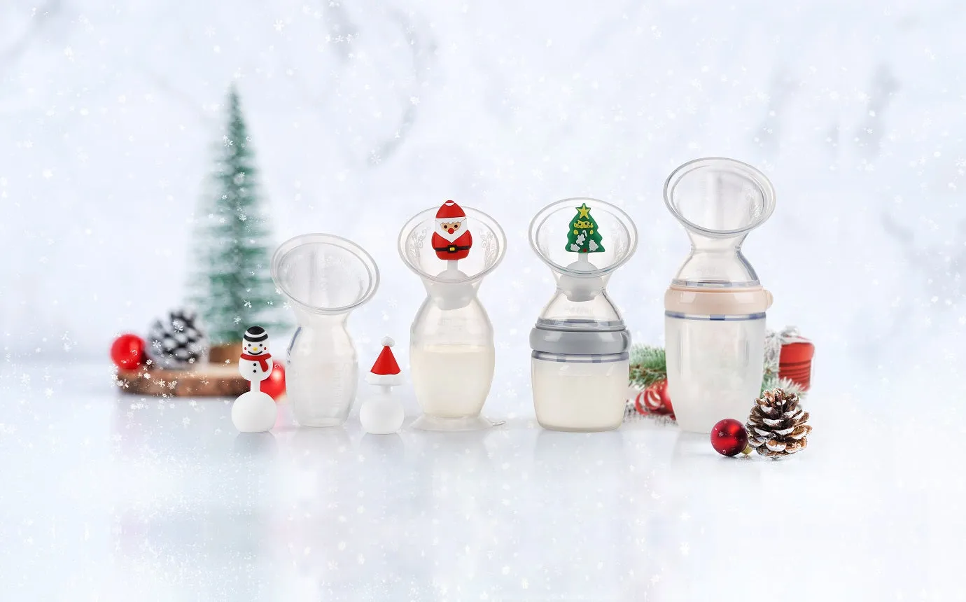 Haakaa Winter Holiday Silicone Breast Pump Stopper 1pk (limited Edition)