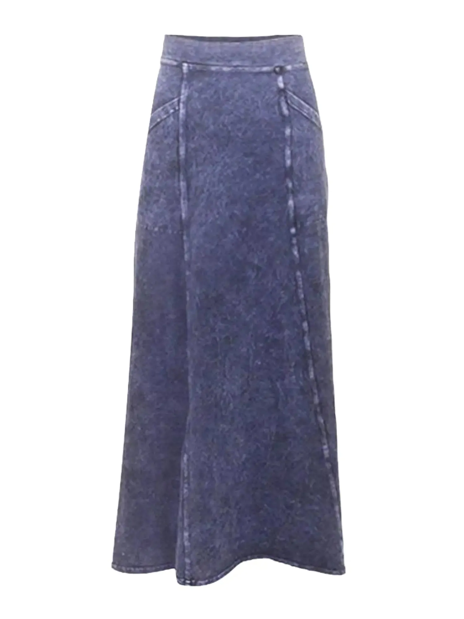 Hard Tail Angle Pocket Long Skirt RAC-18