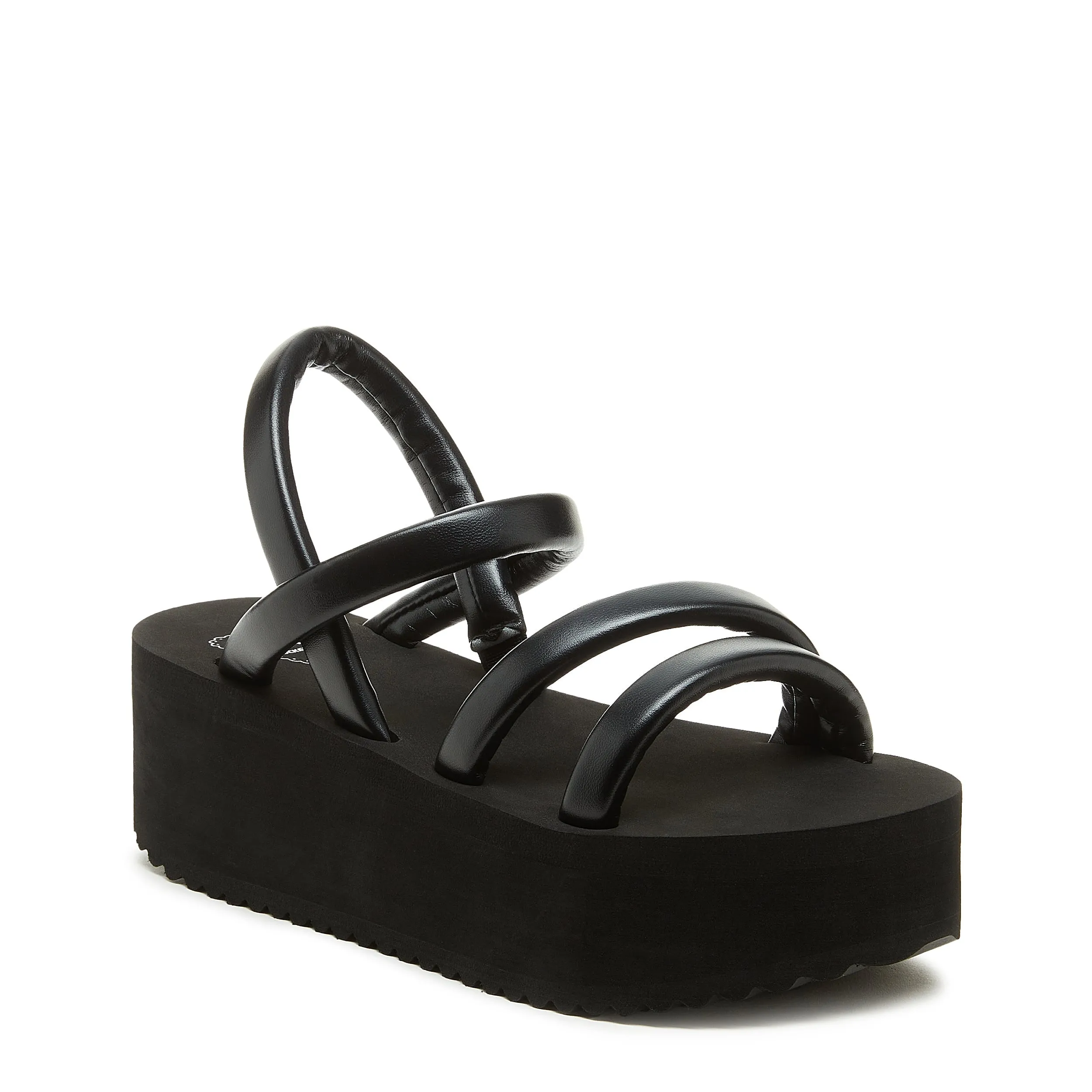 Haven Black Platform Sandals